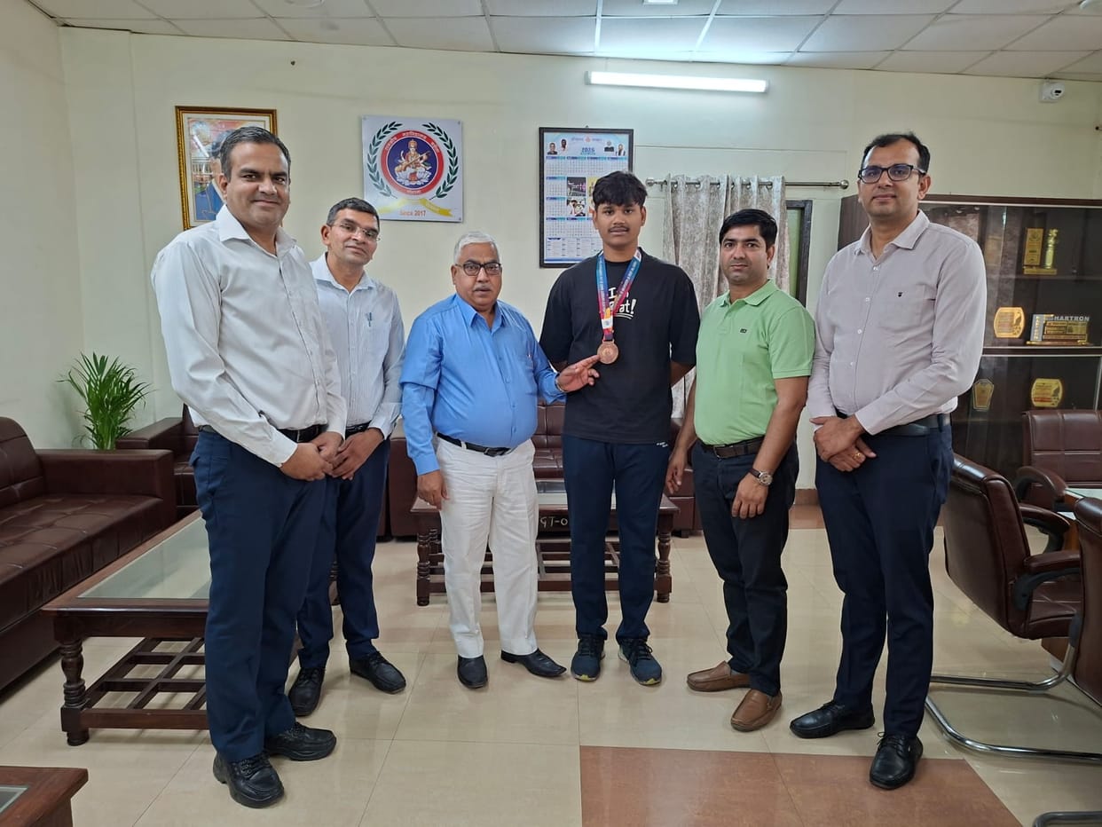Vishal increased his pride by winning bronze medal in Karate