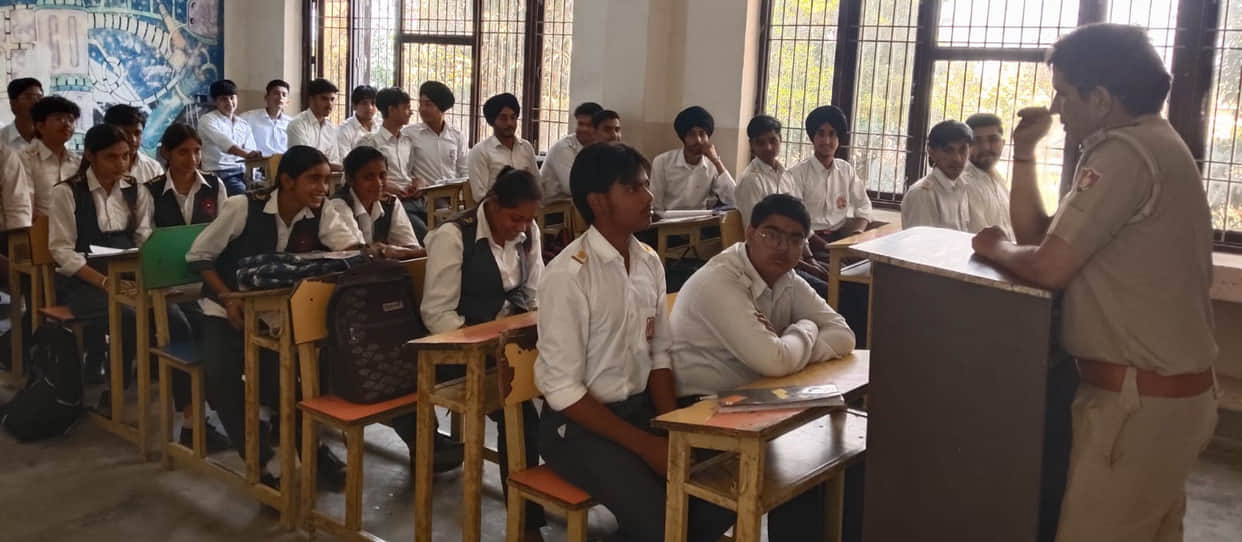 Students were informed about traffic rules