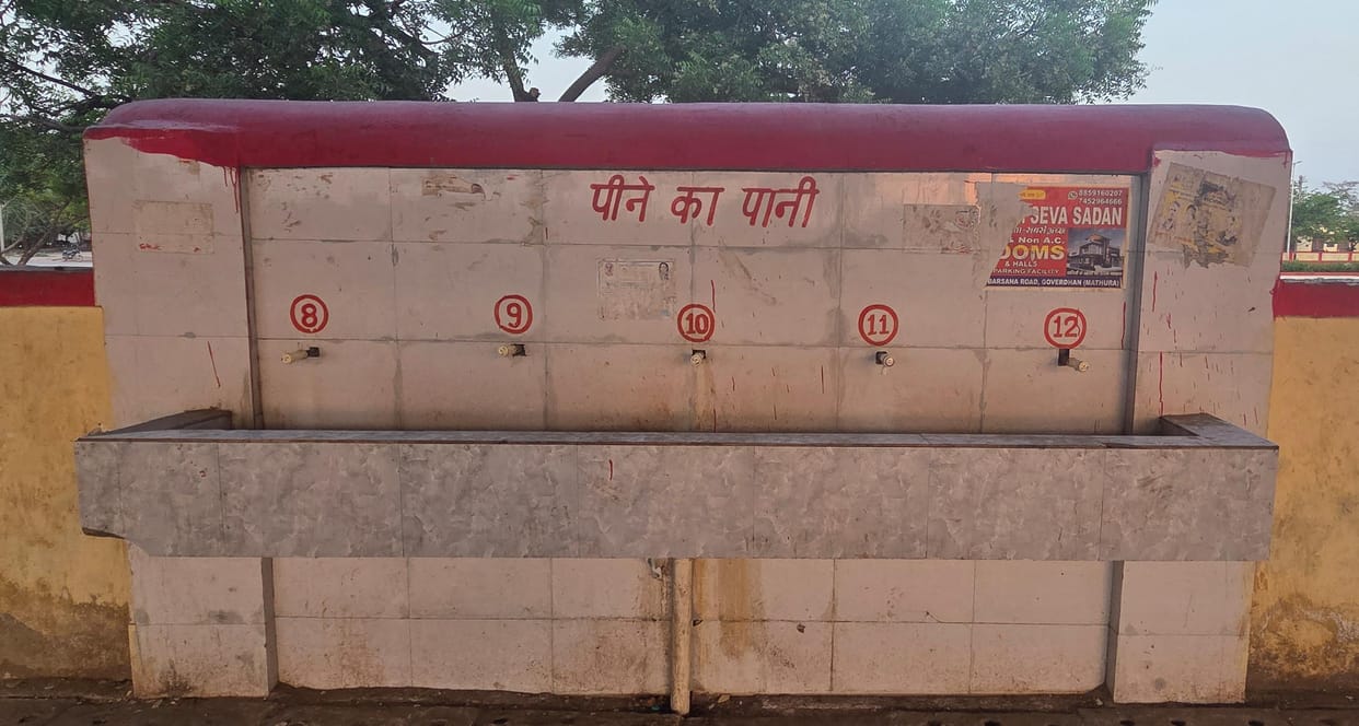 No Cold Water Available Even Amidst Scorching Heat
