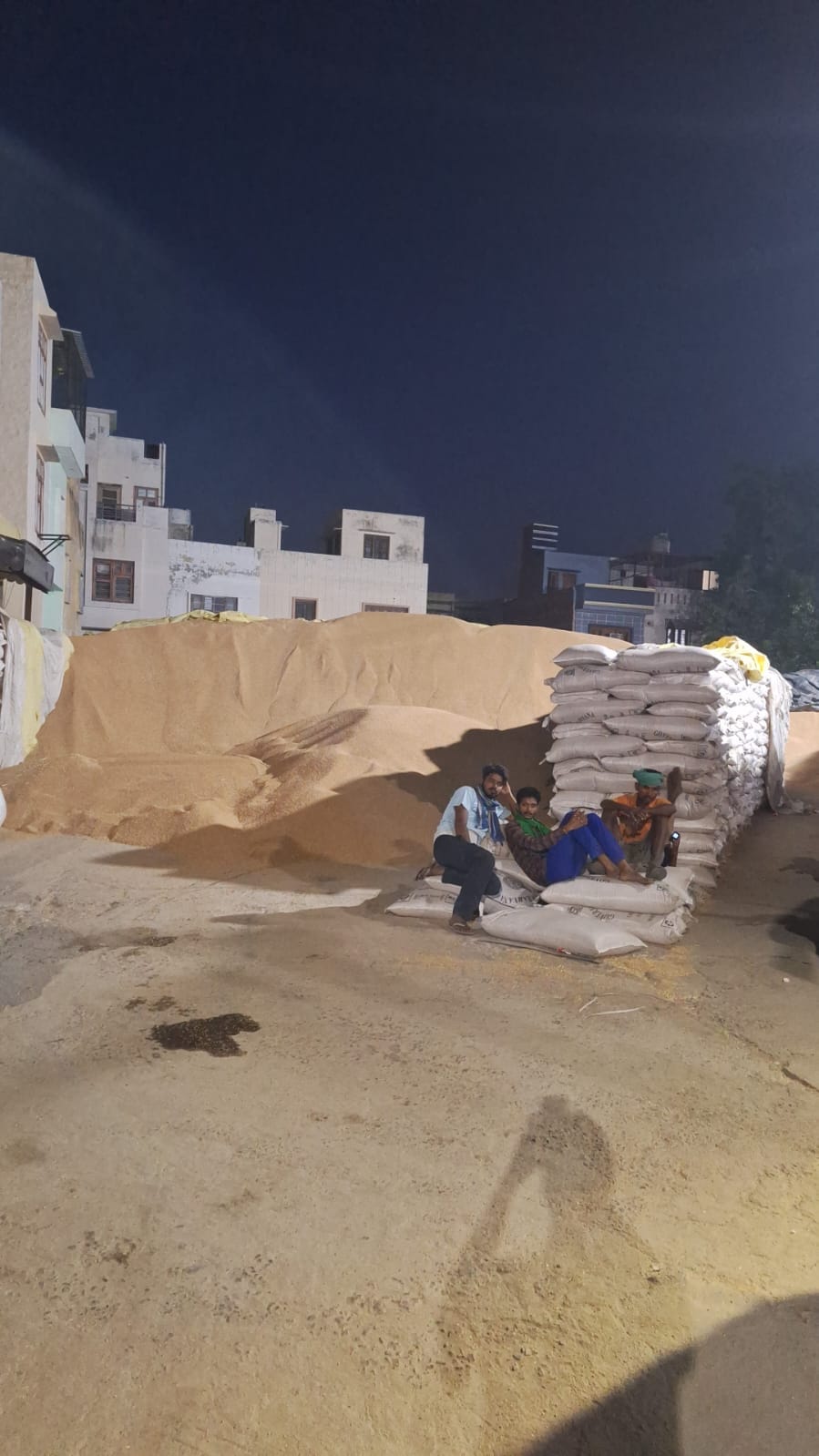 Crops Pile Up; Lifting Pace Slows Down