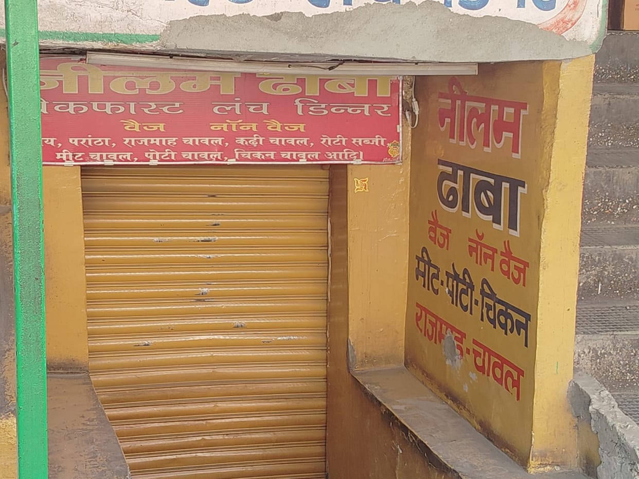 Dhabas and restaurants locked due to shortage of cylinders