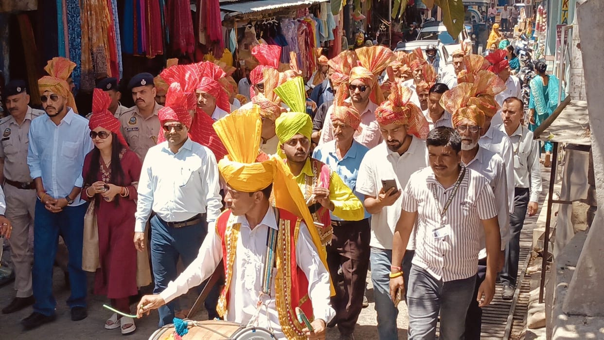 Jhanduta's district-level Baisakhi Nalwari fair begins with bull worship