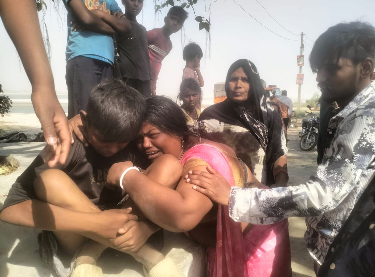 The body of the young man who drowned in the Saryu was found after 44 hours