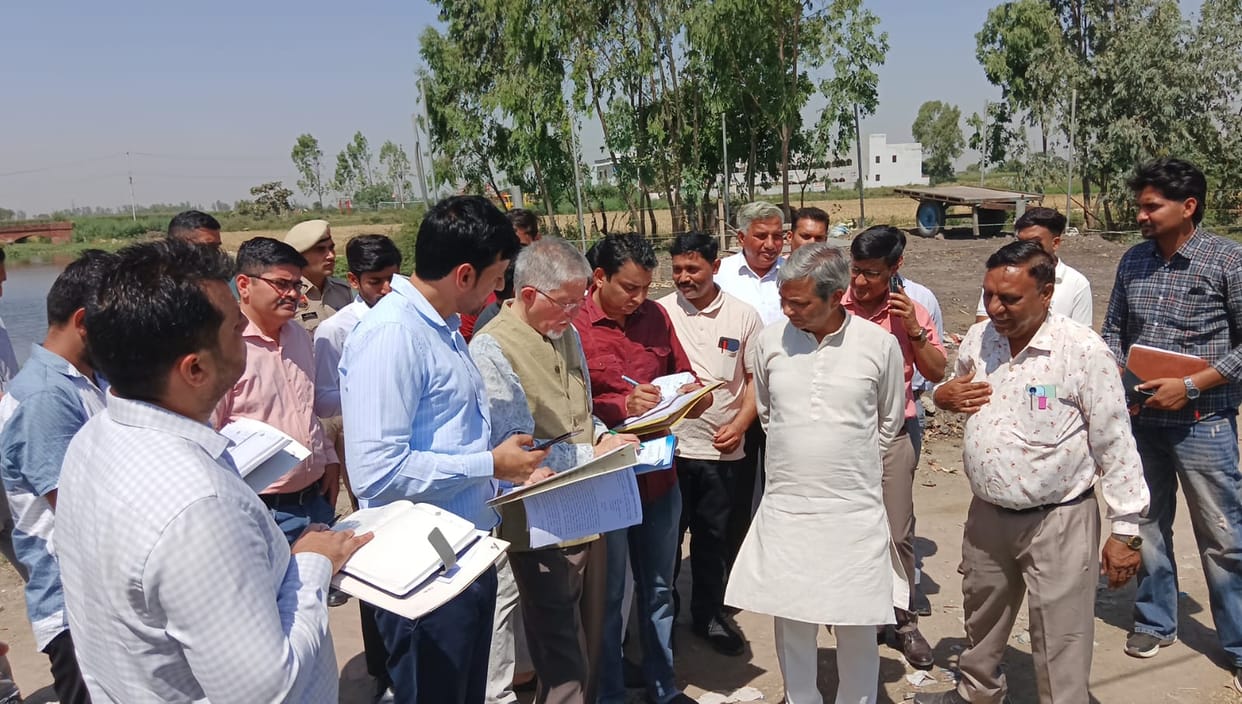 The stench from ponds and the situation of waterlogging in houses will be eliminated, beautification will take place.