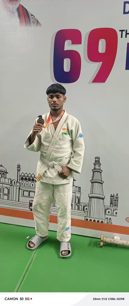 Kaithal player Mohit is shining in Judo