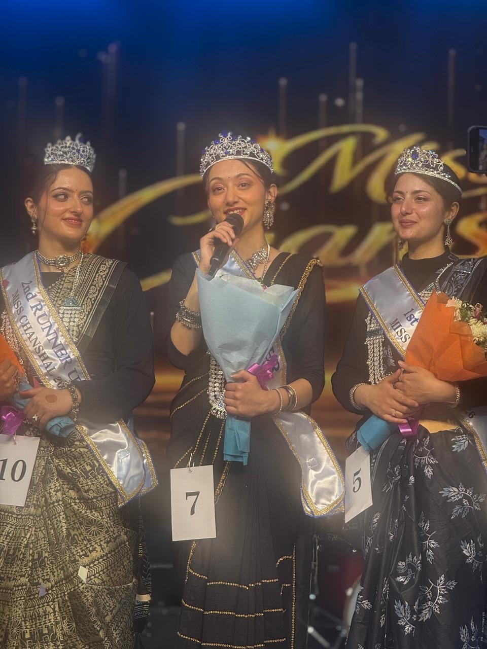 Abha Deshta of Rohru won the title of Miss Chansal
