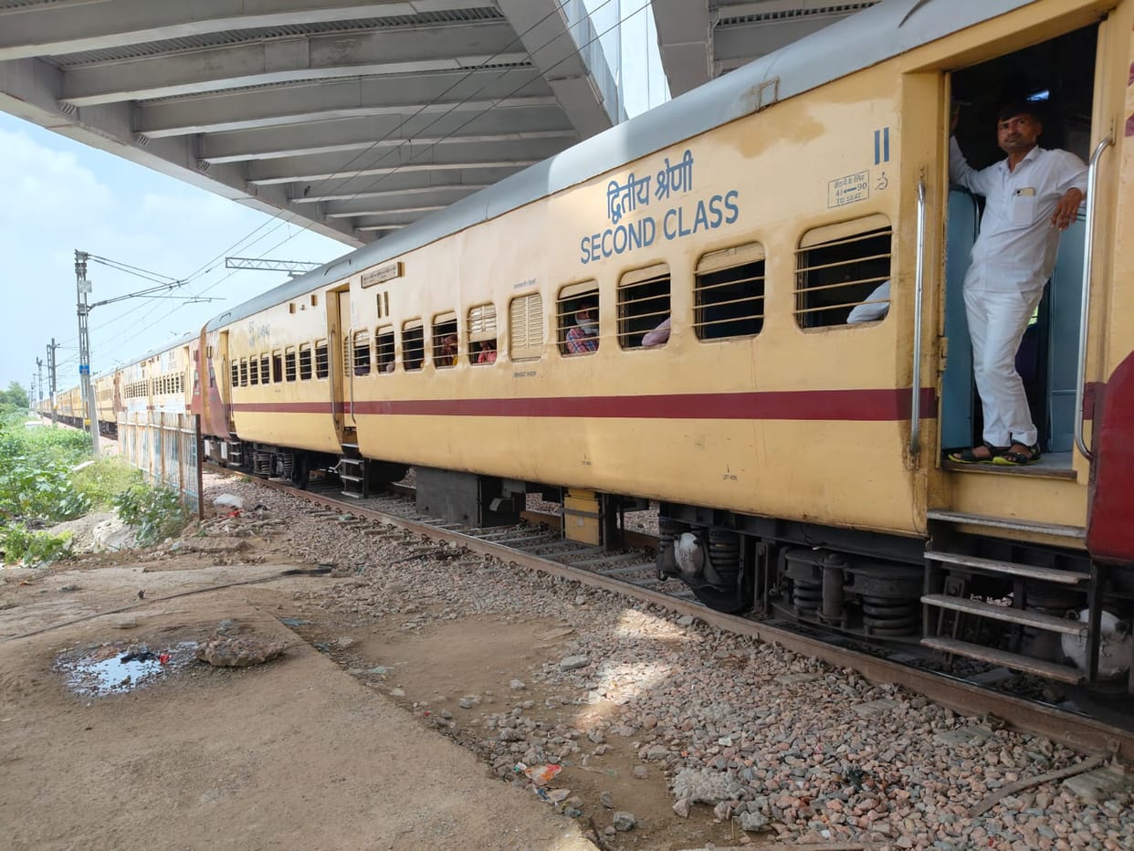 Relief from the heat... Additional coaches will be added to trains passing through Rewari from May 1.