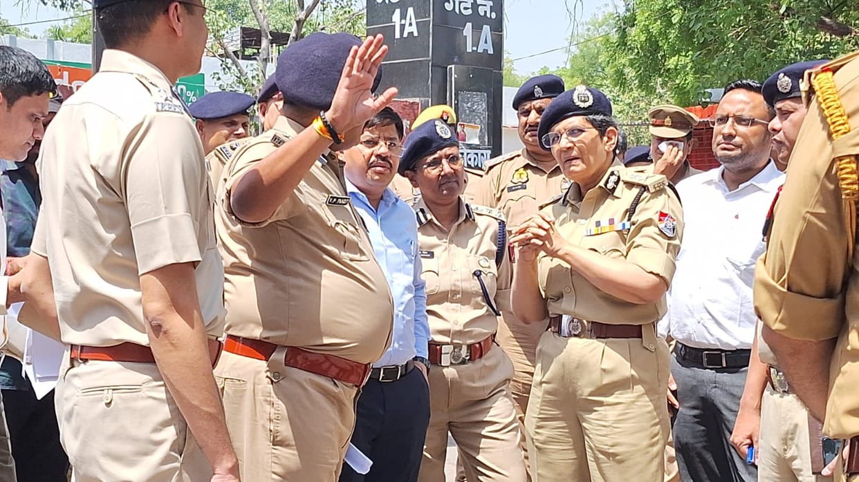 RPF Director General Visits Kanpur for the First Time; Conducts Inspection and Approves Permanent Holding Area