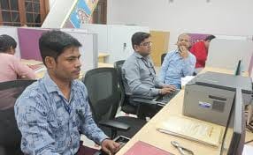 Computer Operators Stage Sit-in for Salaries