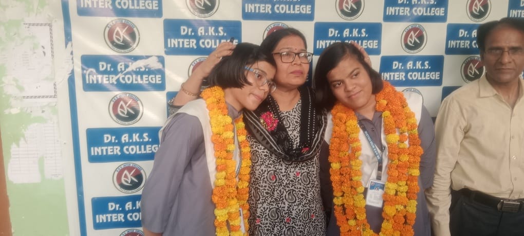 Elder sister Amulya excelled in her intermediate exams while younger Rachel waved the flag in high school.