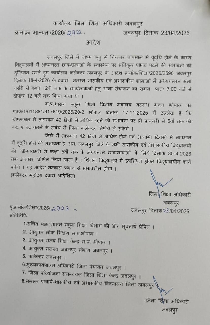 आदेश की कॉपी