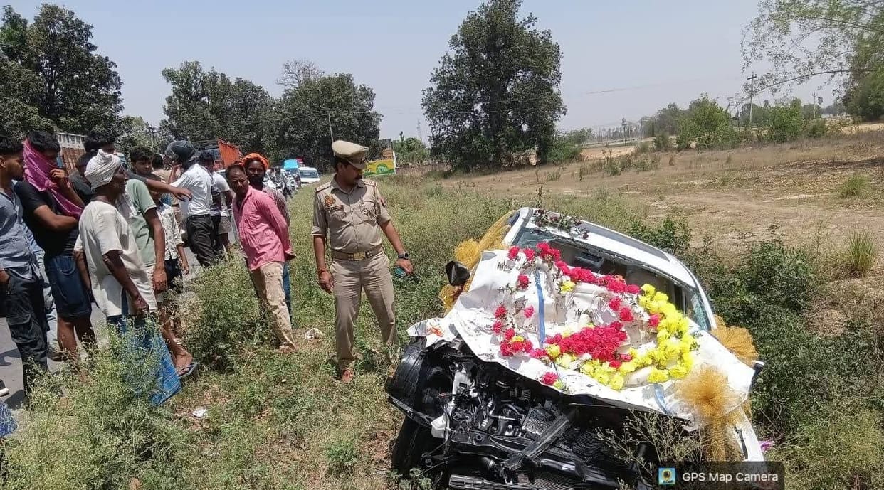 Brother-in-law killed, bride, groom and niece injured in truck-car collision