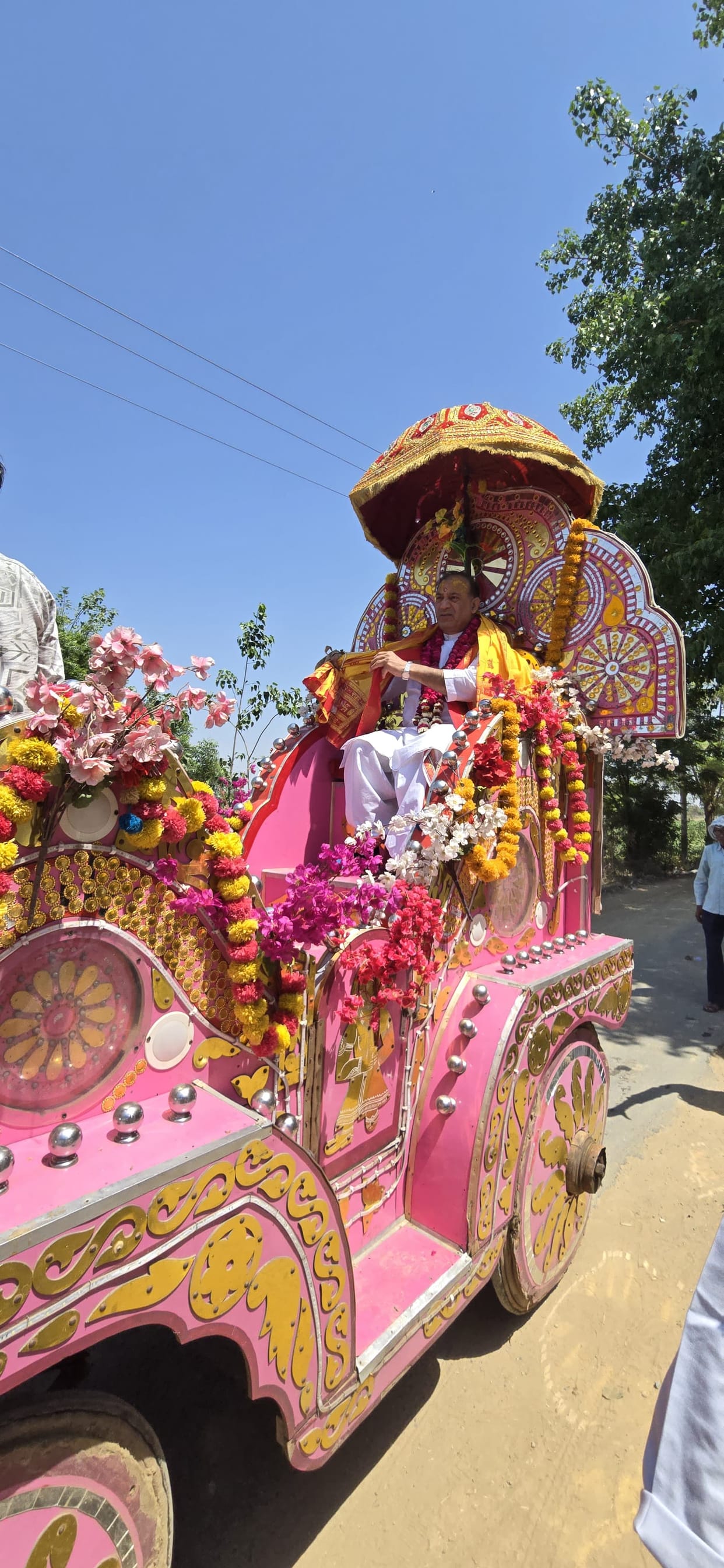 Bhagwat Katha begins with the grand Kalash Yatra