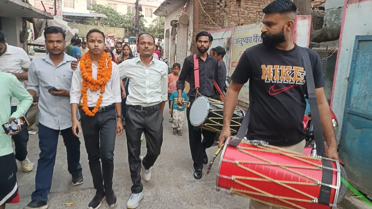 After excelling in high school, Pranjal Maurya aspires to become an IAS officer.