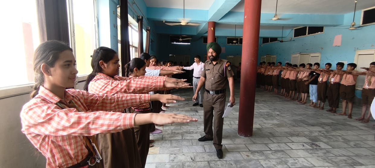 Fifty students were selected for NCC.