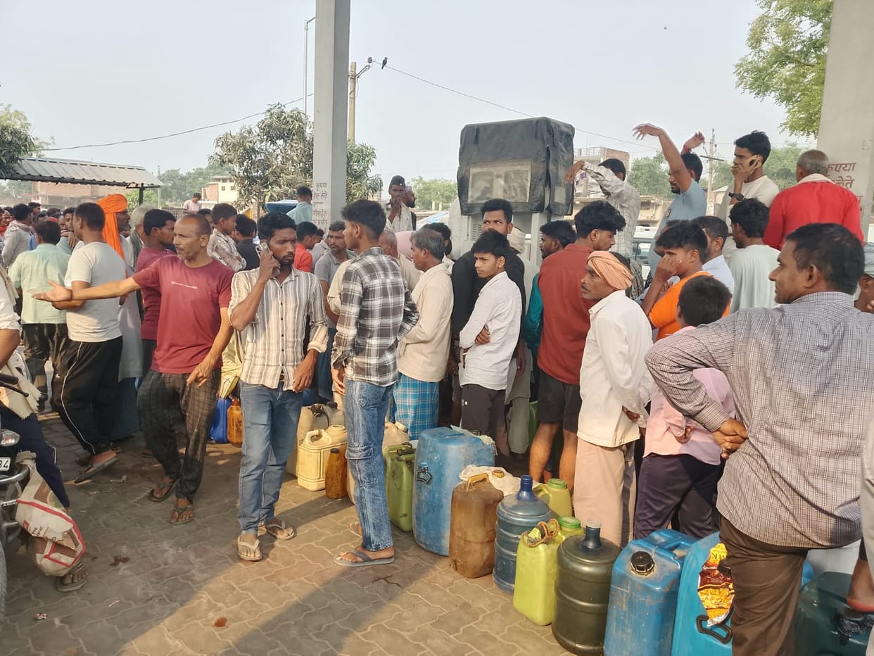 Farmers distressed by ban on selling oil in gallons.