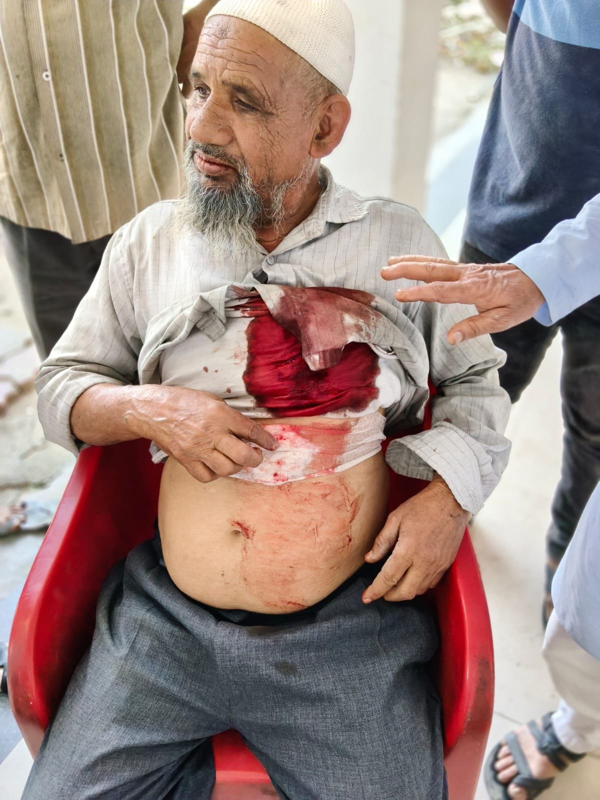 Cloth merchant stabbed in a feud, admitted