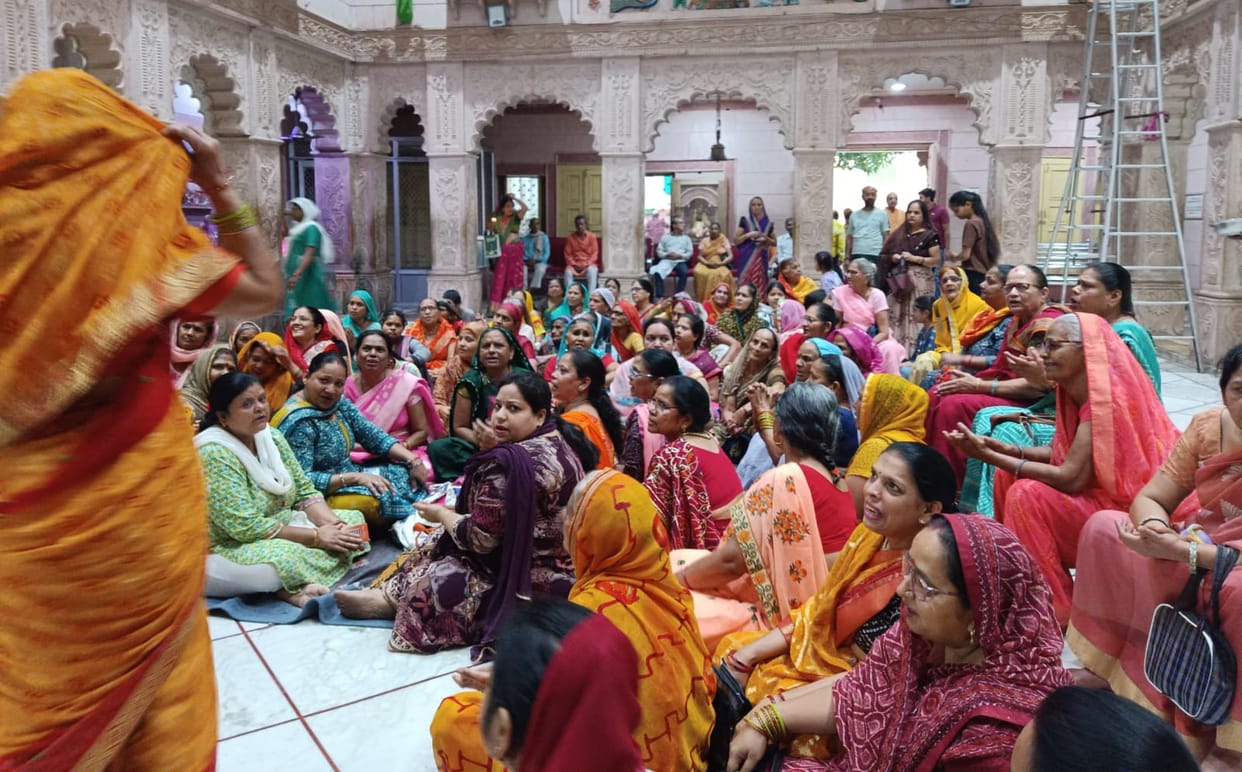 Bhajan Evening Held on Ganga Saptami