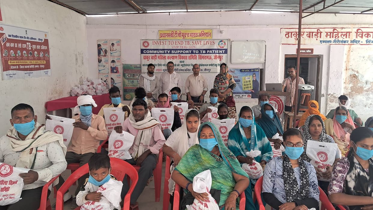 Regular intake of nutrition kit is a lifeline for TB patients: Dr. Abhishek Verma