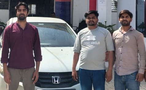 Three accused individuals performing stunts with vehicles after a birthday party have been apprehended.