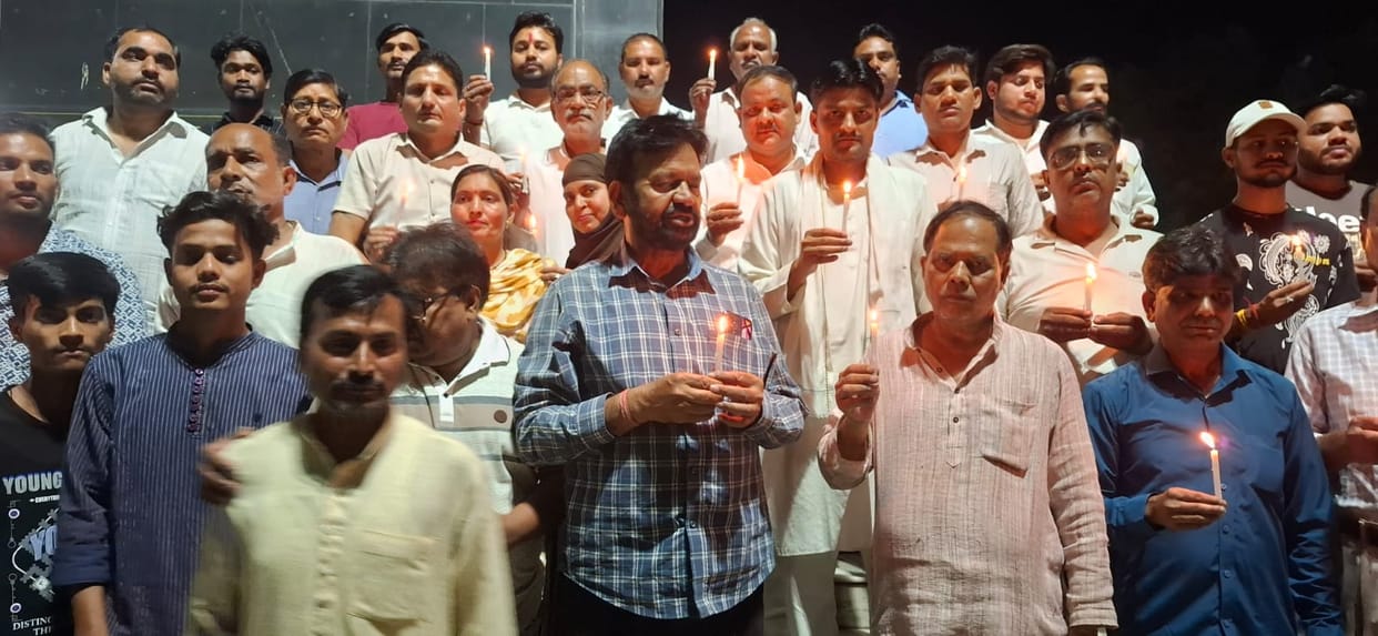 Candlelight March Held on Anniversary of Pahalgam Attack