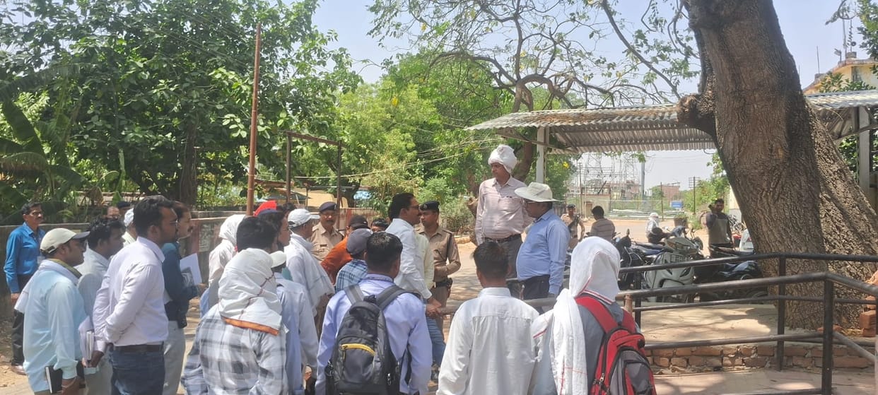 DRM inspected Shankargarh railway station
