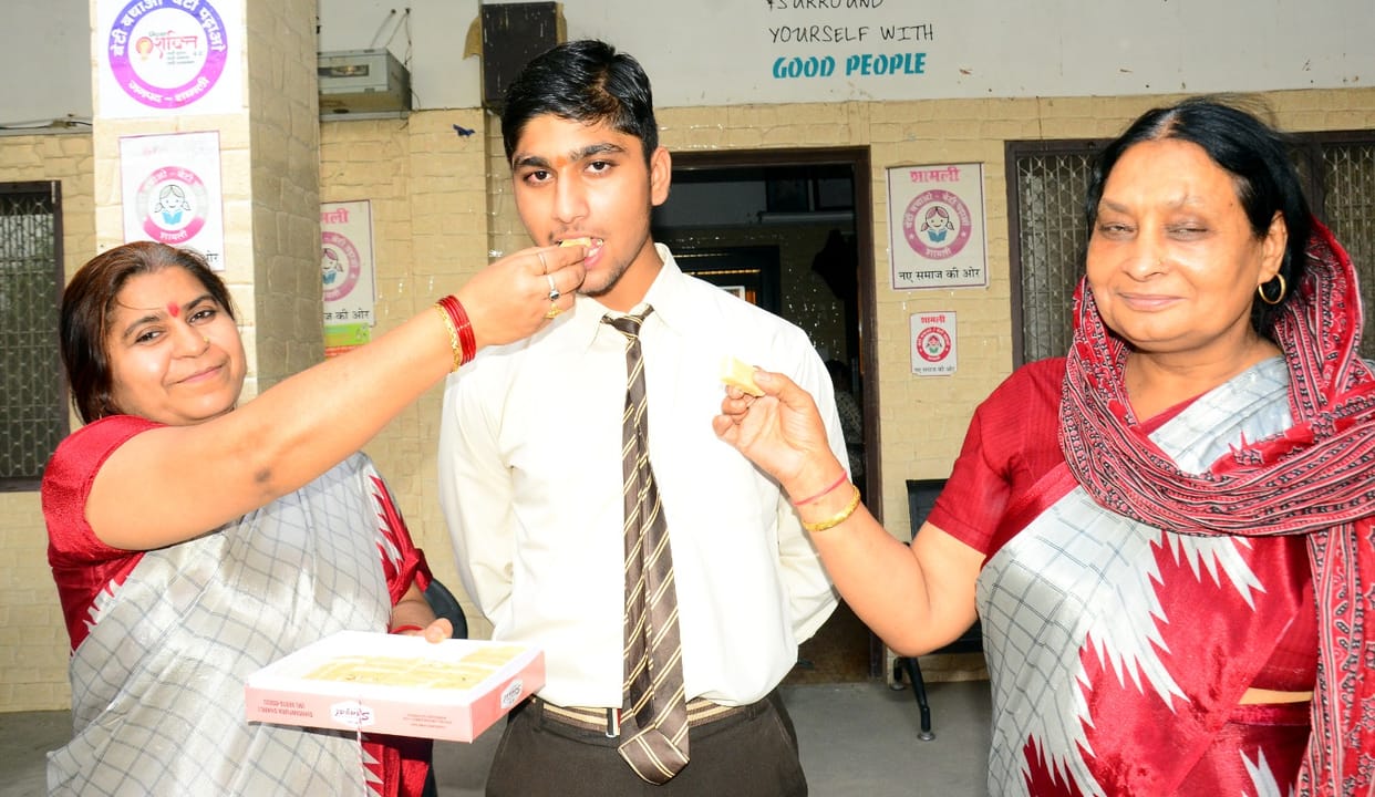 Ashwani became the district topper in high school and Anant in intermediate.
