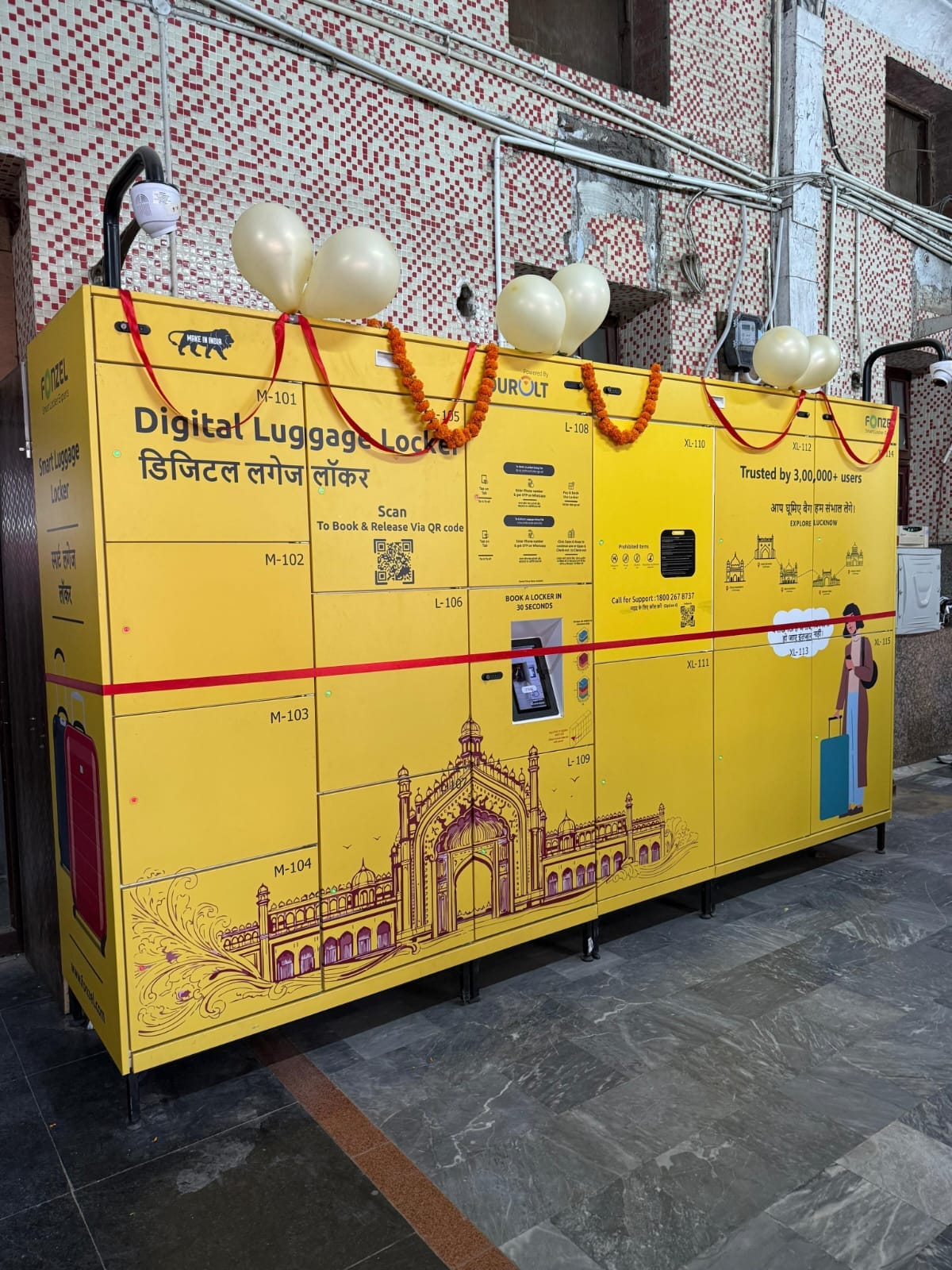 Digital luggage locker facility will be available at Cantt Railway Station