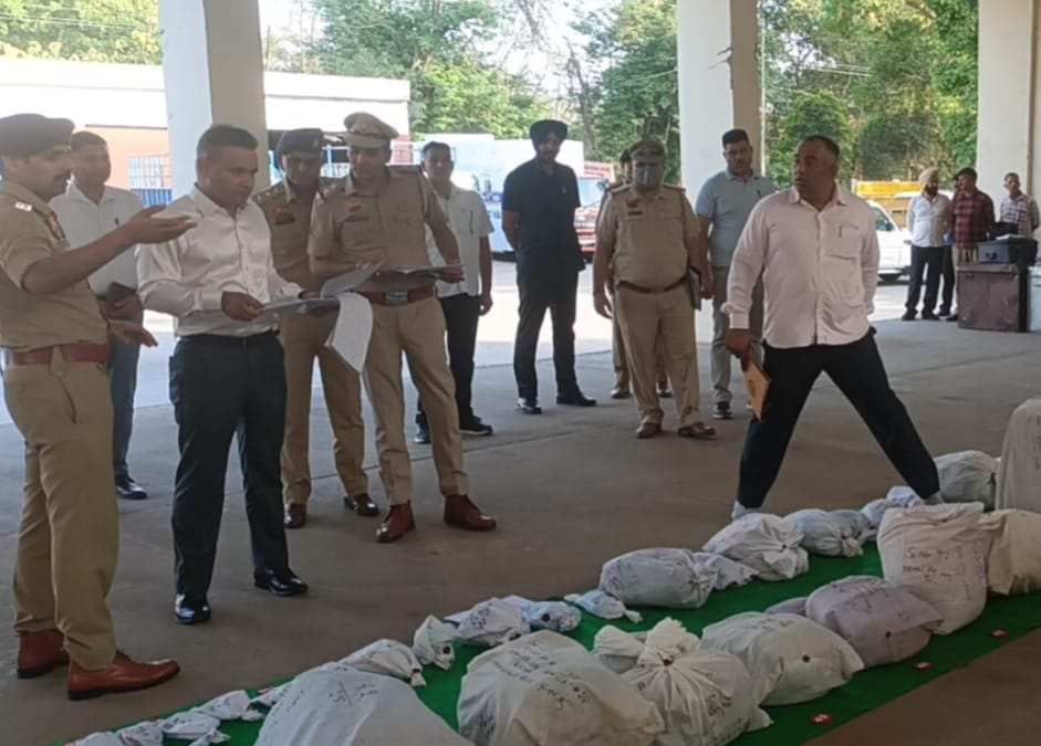 Verification of 12 quintals of narcotics