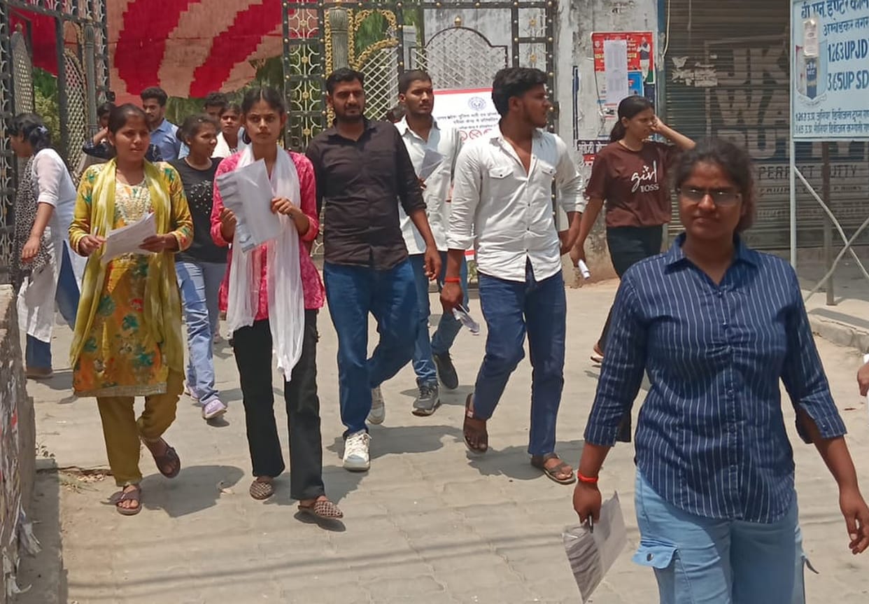 On the first day, 5181 candidates appeared for the Home Guard recruitment exam
