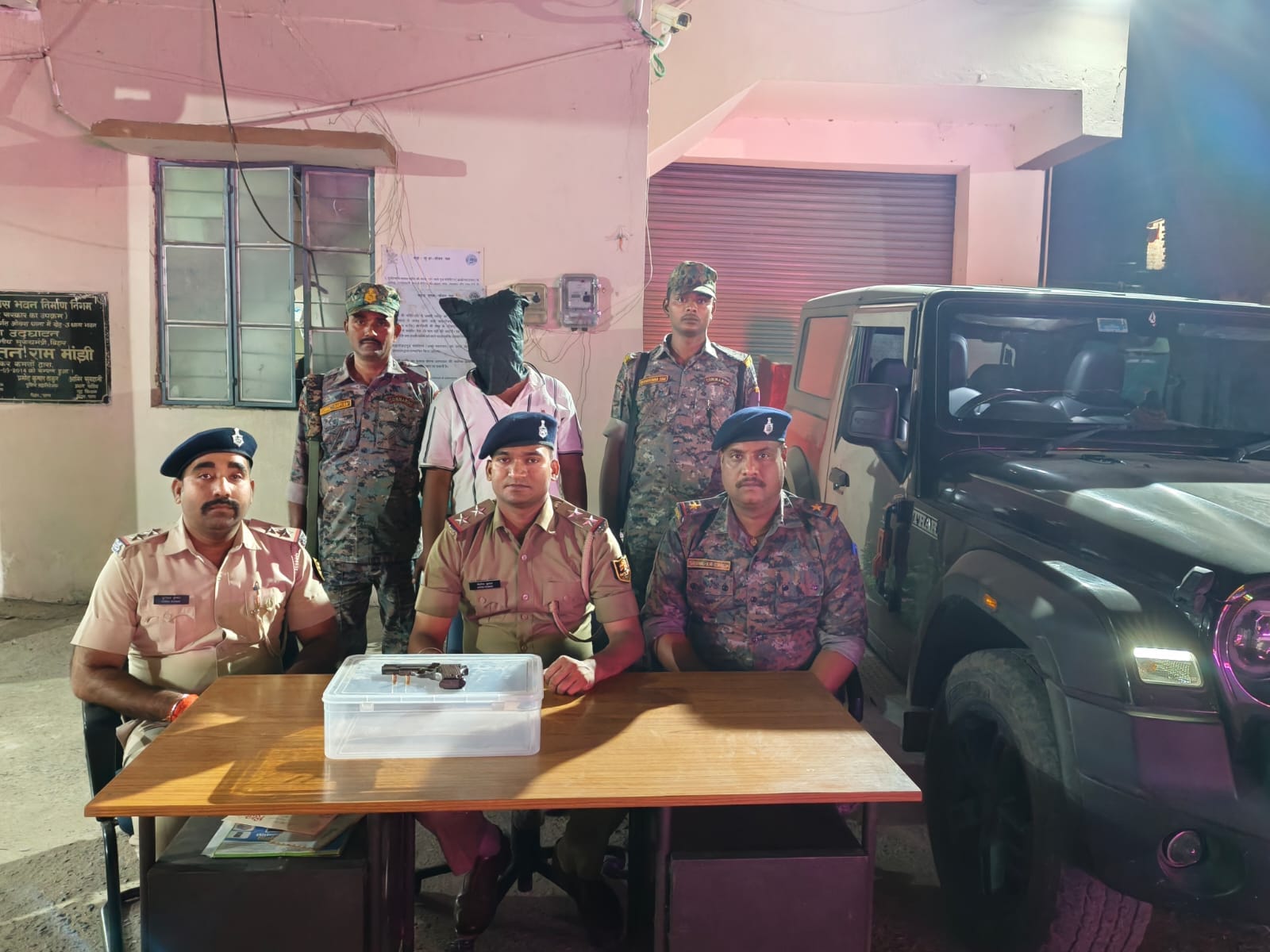 पुलिस ने आरोपी को किया गिरफ्तार