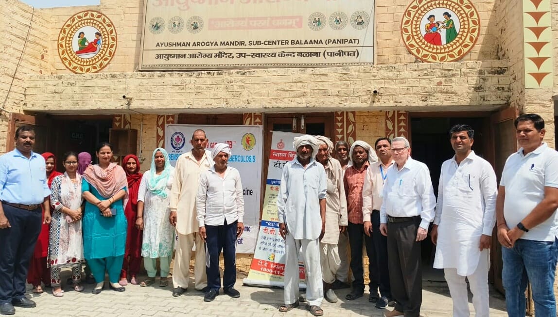 42 people were examined under the TB Free India Campaign.