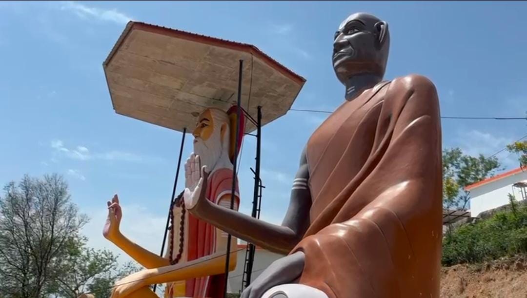 Foundation stone laid for 31 feet high Hanuman statue at Hanuman Tila