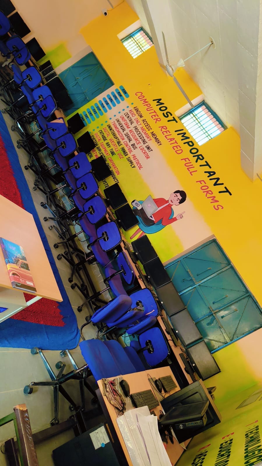 budgte not sanctioned for computer lab