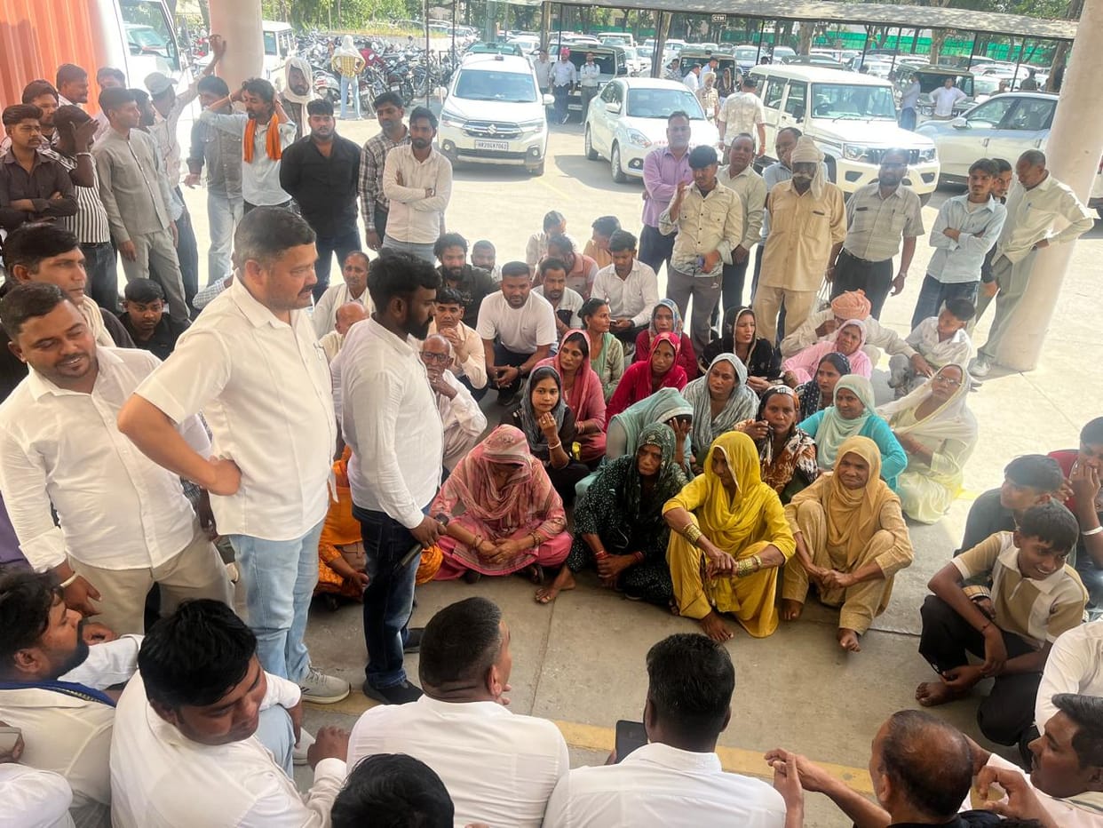 Sat on a sit-in protest due to the lack of arrests