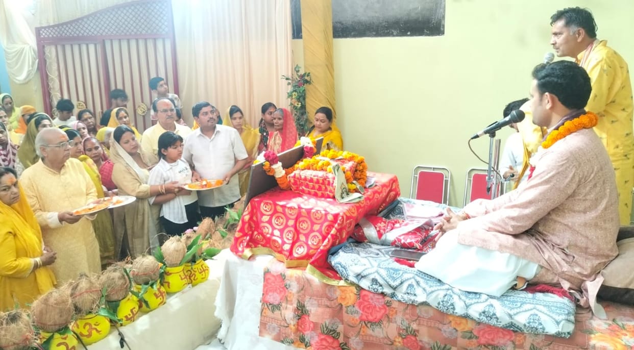 Shiva Katha is the best means of welfare: Ramesh