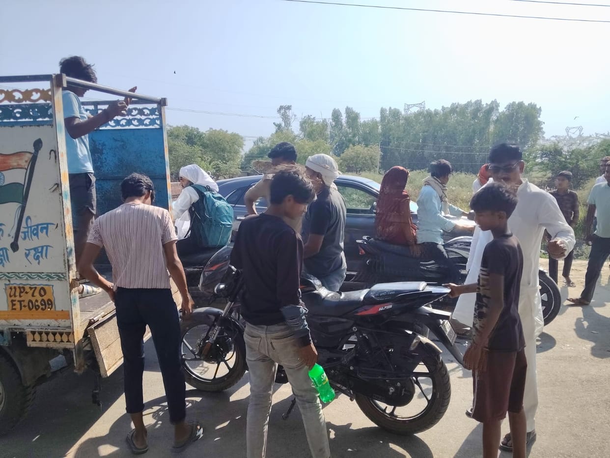 Two bike riders injured in collision with a speeding car