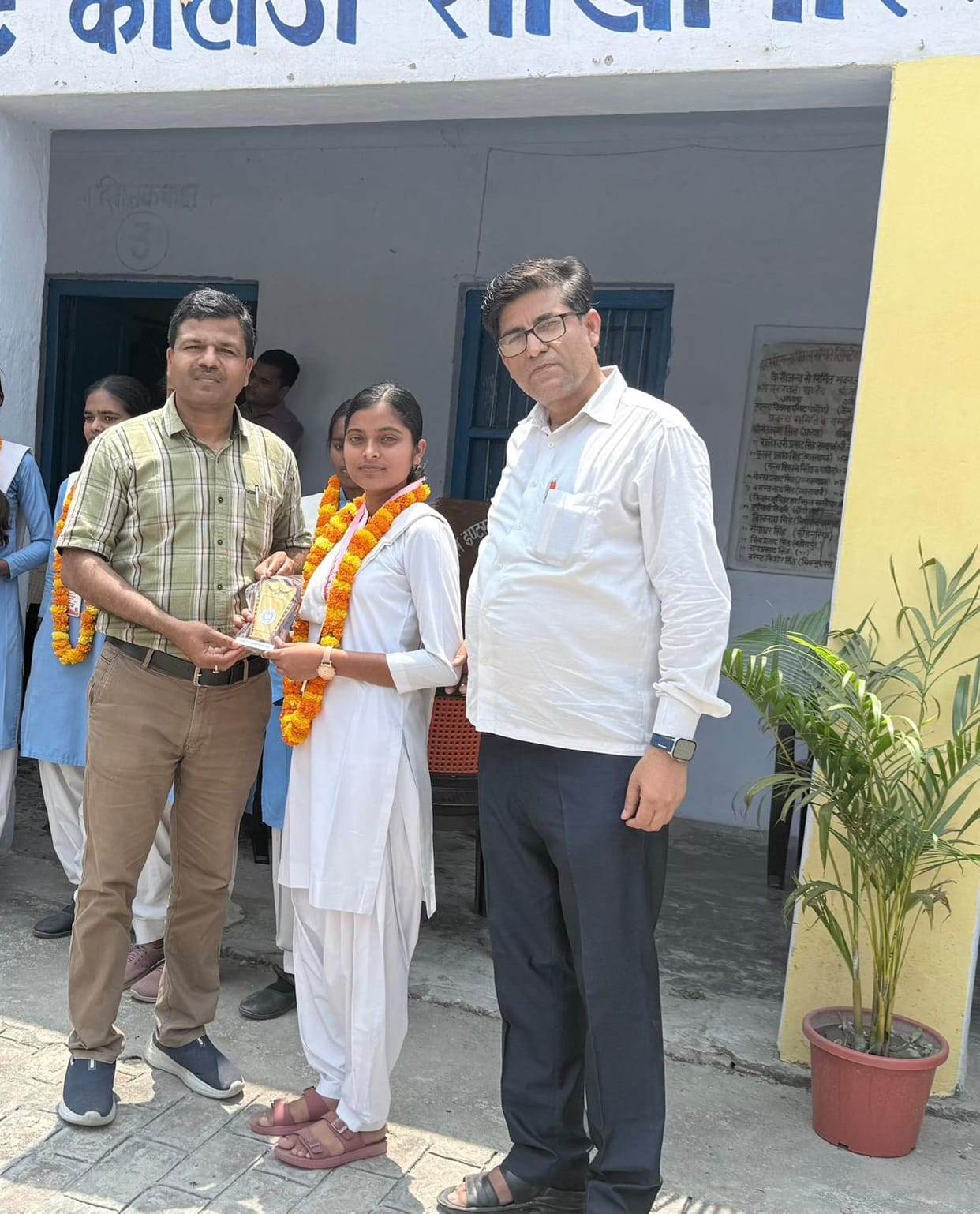 Anchal Honored for Outstanding Performance in Board Exams
