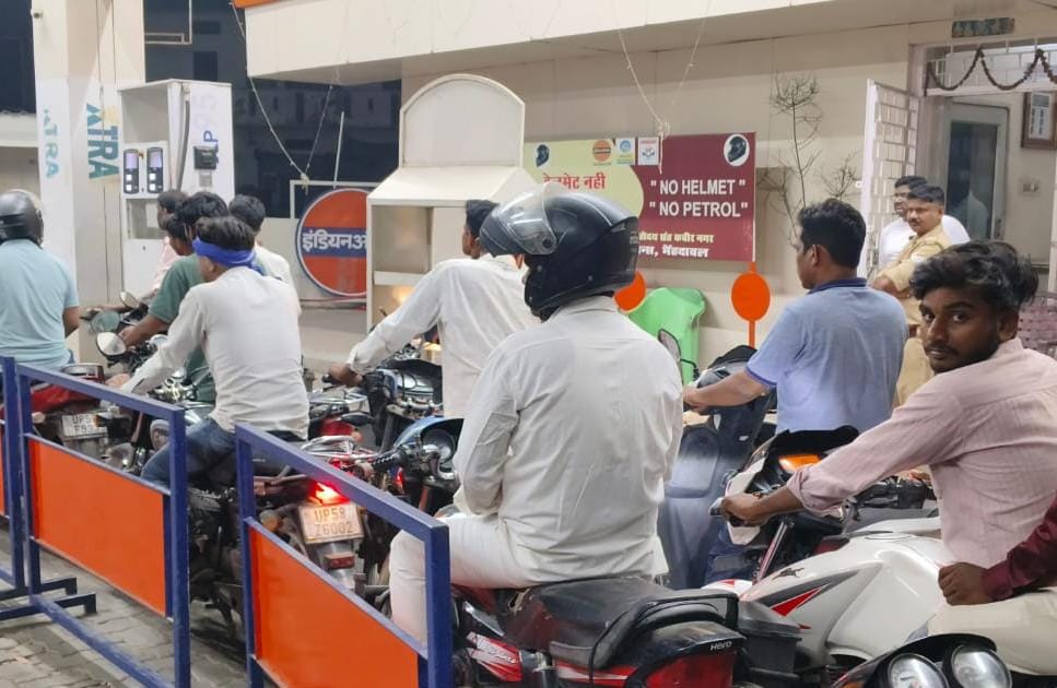 Petrol and diesel shortages persist during the wedding season, with people struggling for gas too.