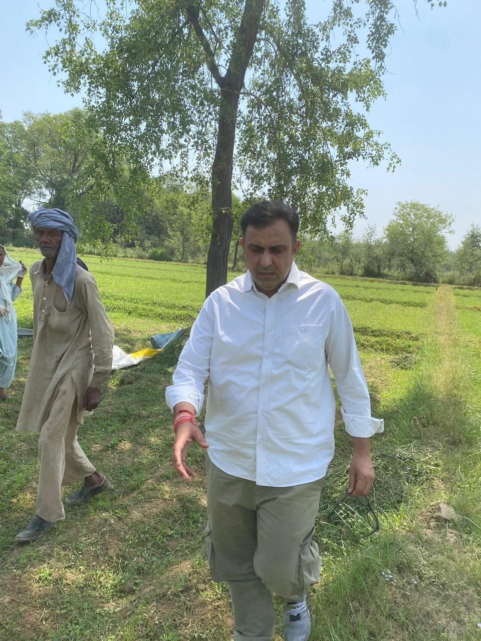 The DFO inspected the nursery