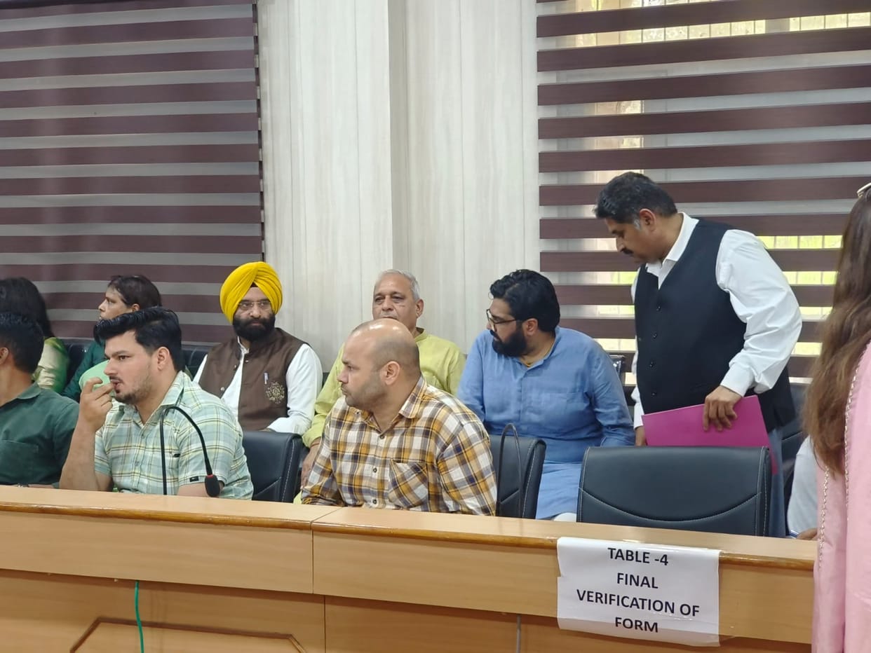 BJP's show of strength... Nomination of Mayor and 20 ward member candidates