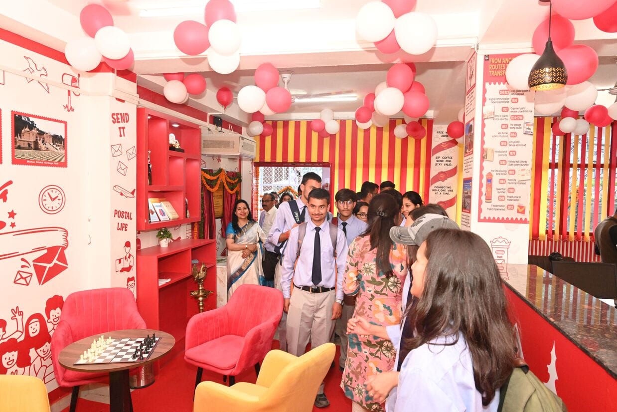 Inauguration of N-Zen themed modern post office at Nauni University