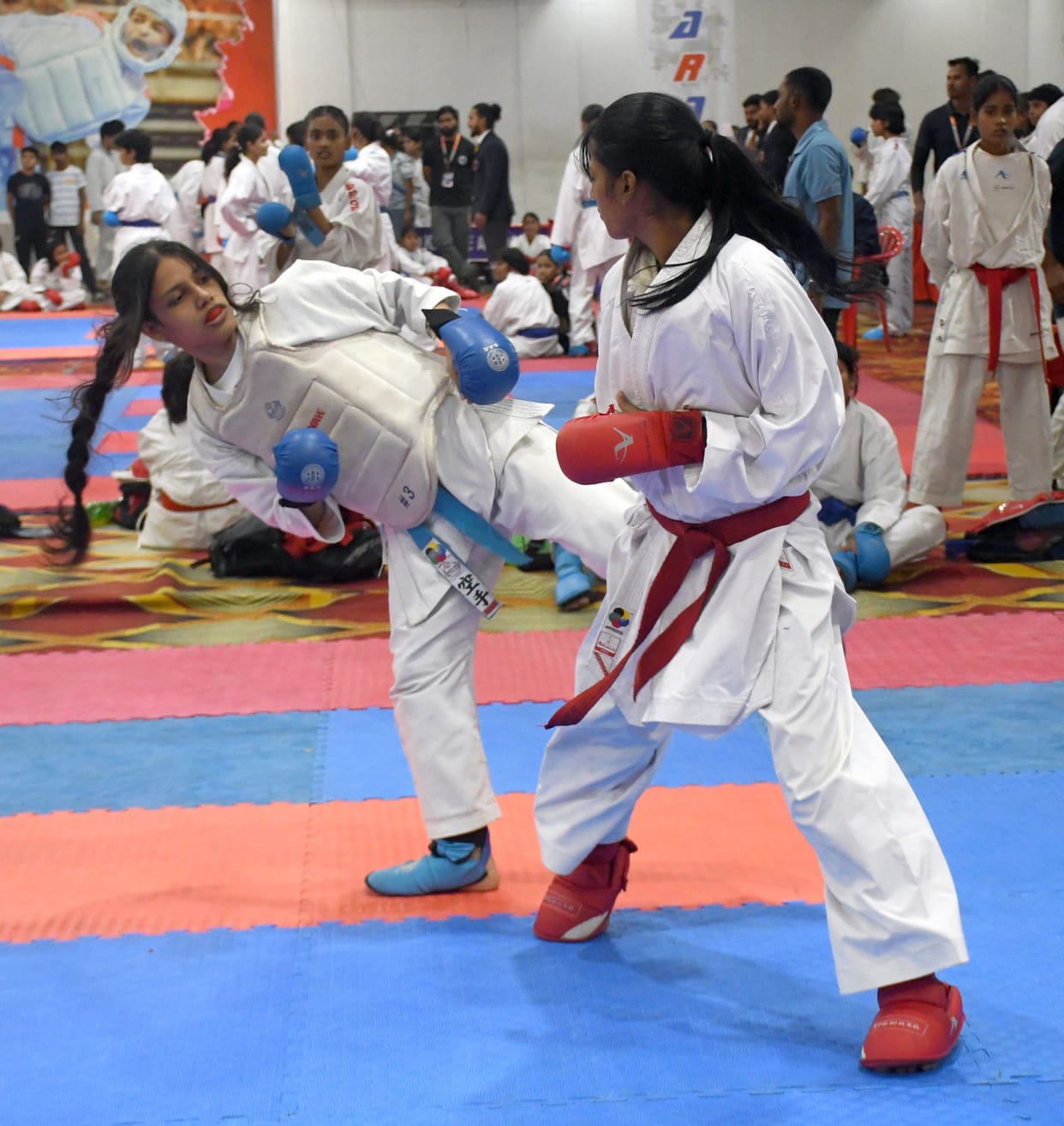 Lucknow won three gold medals on the first day