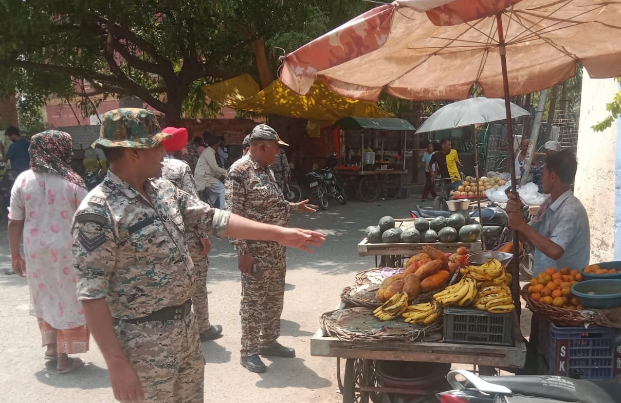 Enforcement Team Removes Encroachments, Collects Fines