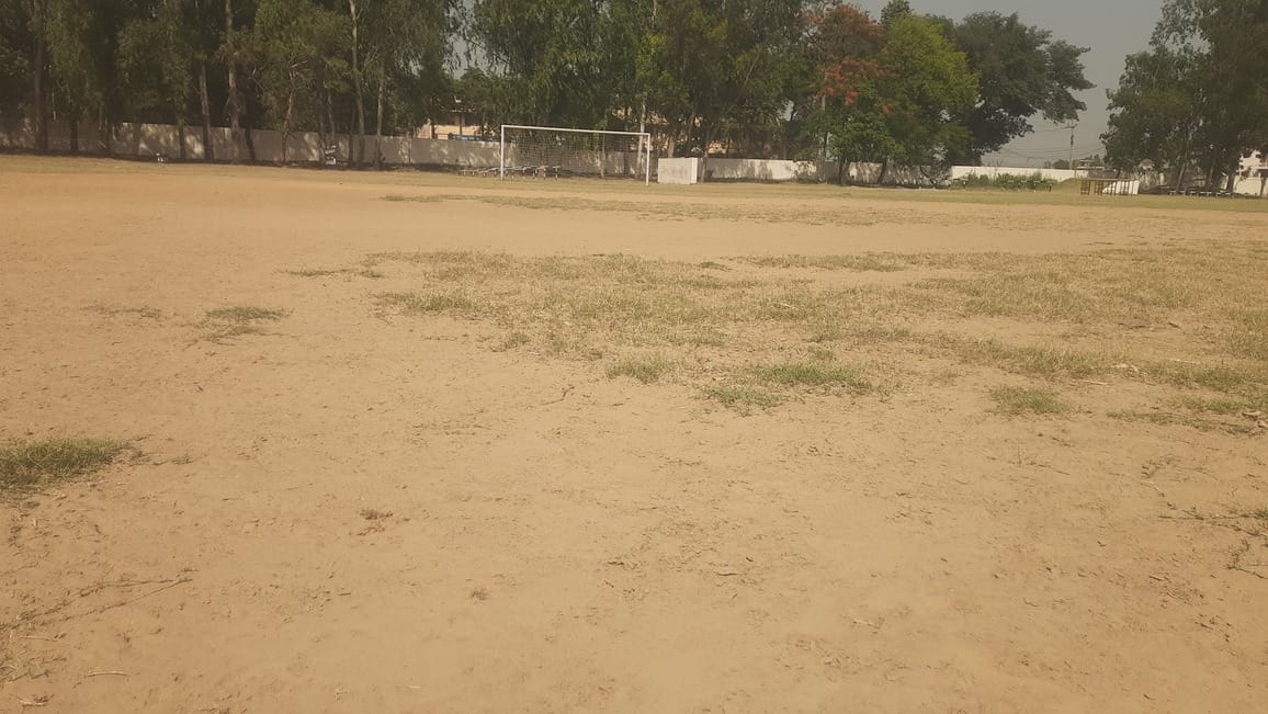 Tejali's football ground will be leveled