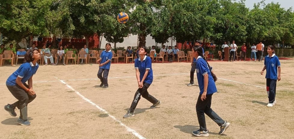 Ayush Academy Emerges Victorious in Girls' Volleyball and Handball League