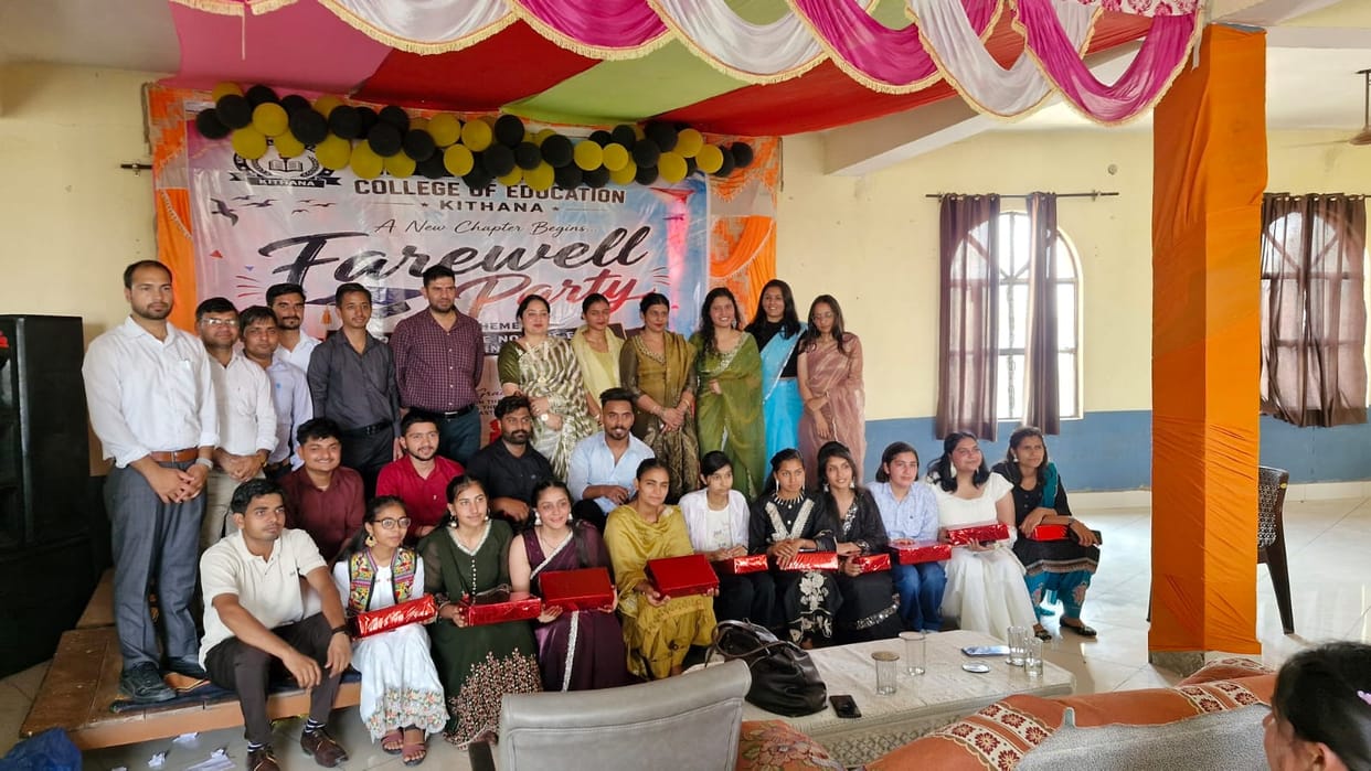 Emotional farewell to students at Kithana College