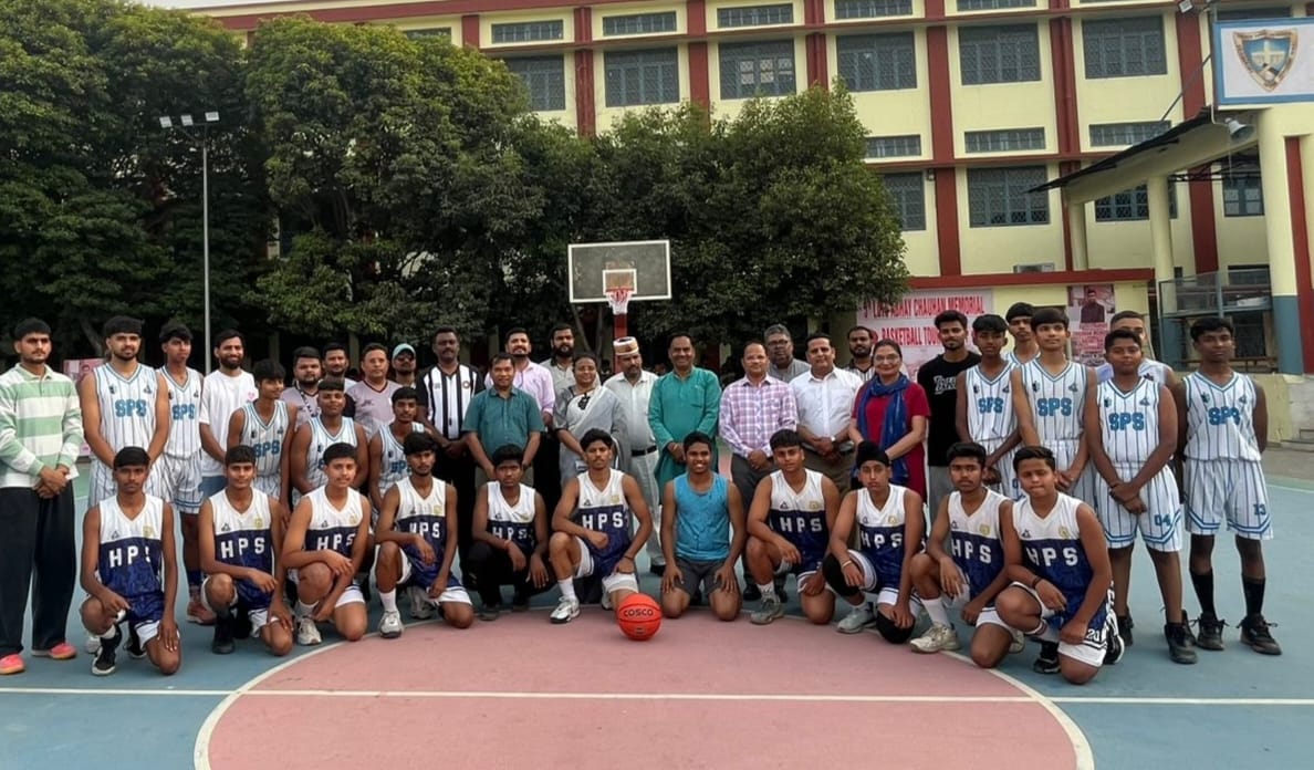 Players showed their strength in Abhay Chauhan Memorial Basketball
