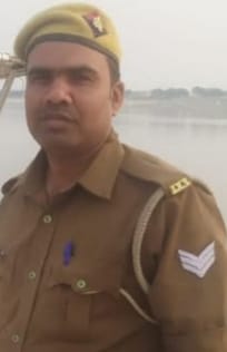 A constable who left on his bike to go to duty died under suspicious circumstances.
