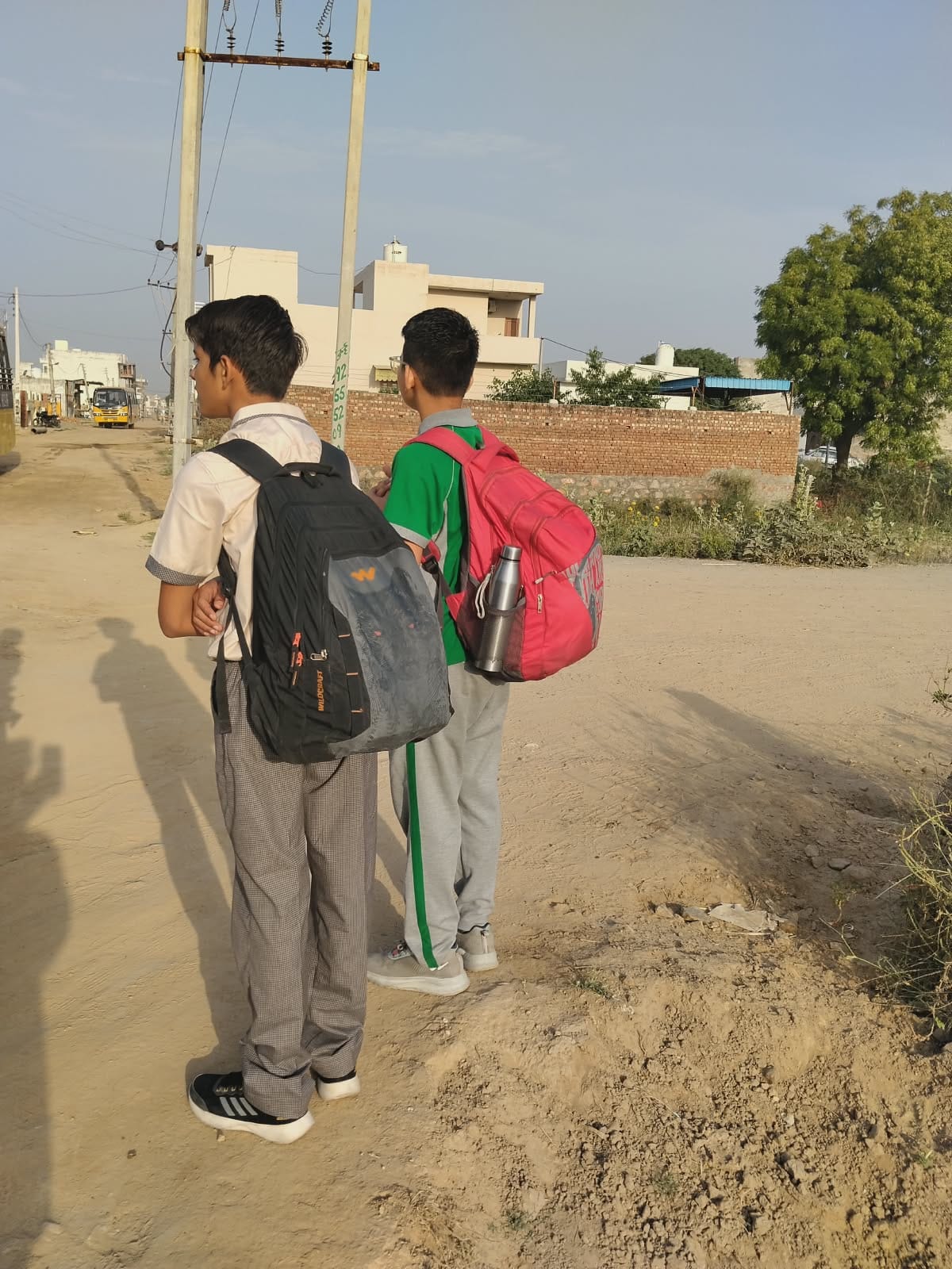 Heavy school bags are ruining children's physical appearance